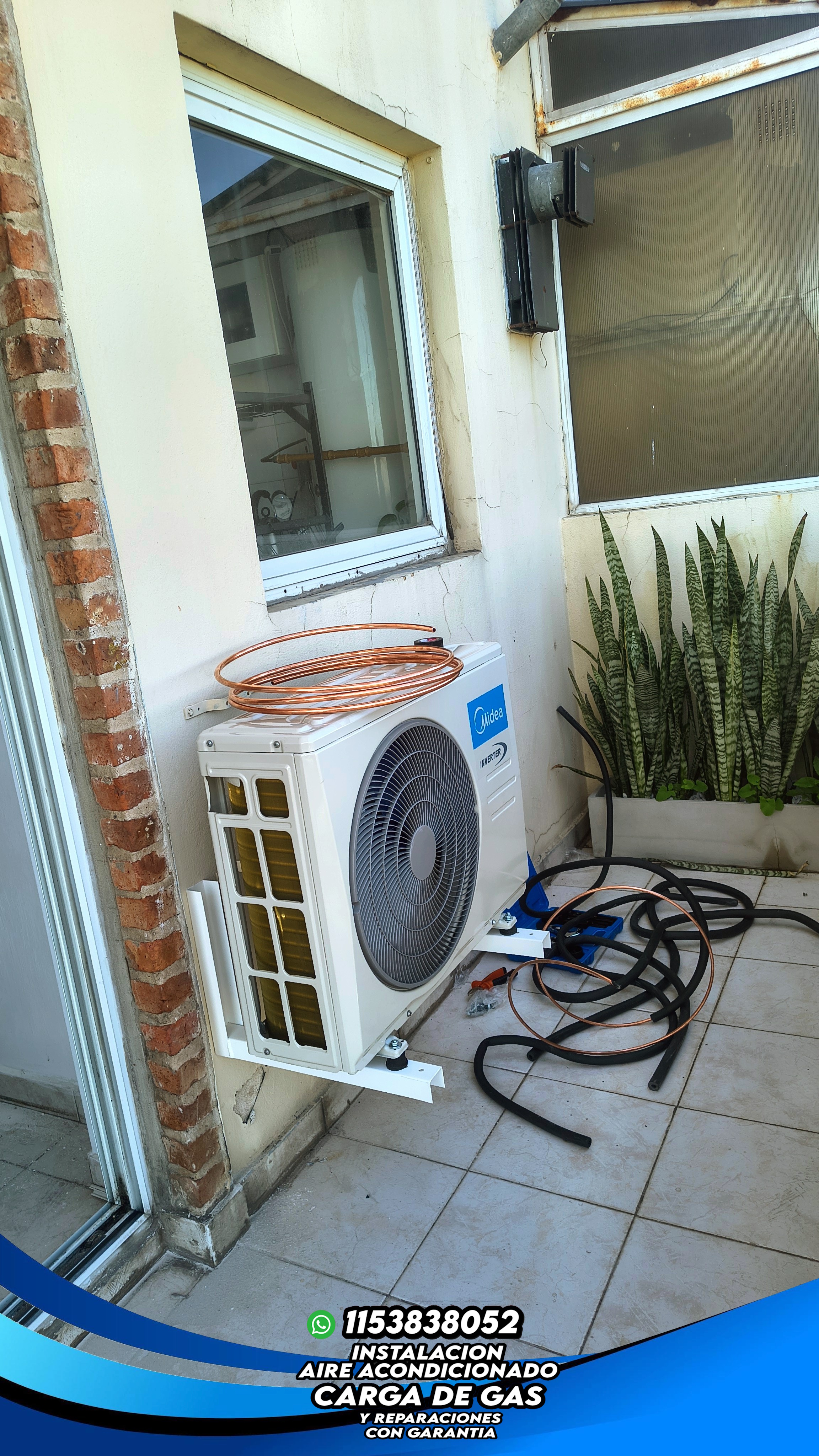 Instalación de aire acondicionado split en Quilmes, Buenos Aires